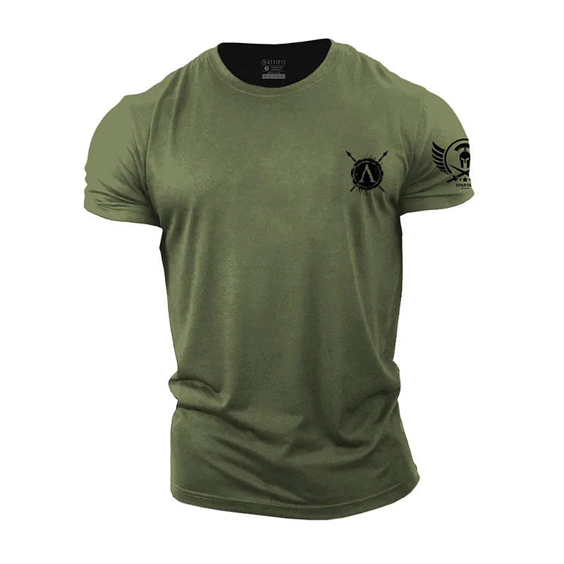 'A' Shield Cotton T-Shirt