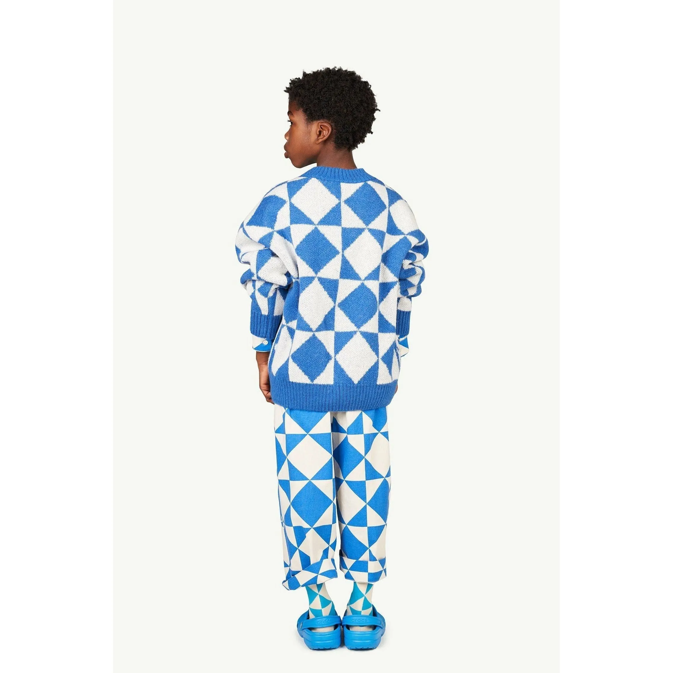 Arty Bull Kids Sweater - Bicolor The Animals Observatory