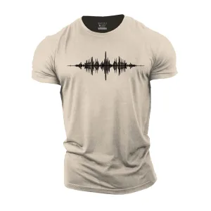 Audio Spectrum Cotton T-Shirt