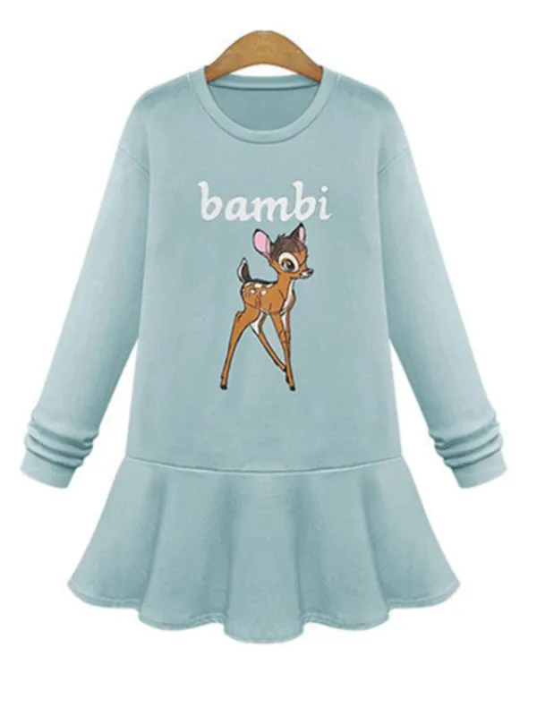 bambi plus size dress