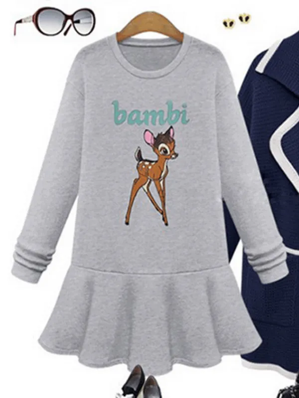bambi plus size dress