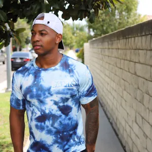 BAMN Blue Tye Dye T- Shirt *LIMITED EDITION*