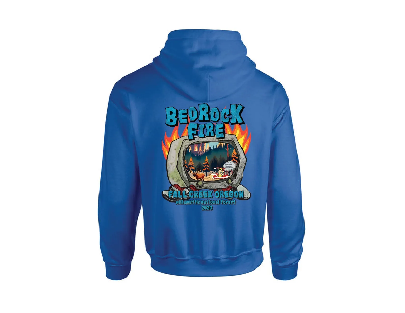 BEDROCK FIRE FIRE HOODIE