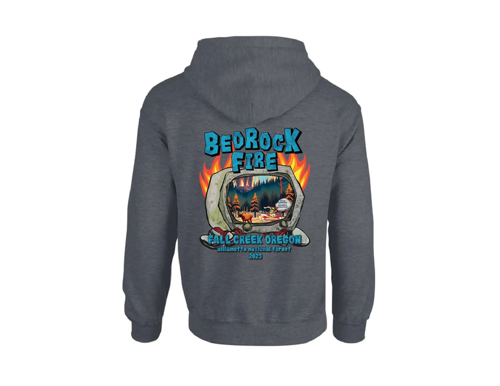 BEDROCK FIRE FIRE HOODIE