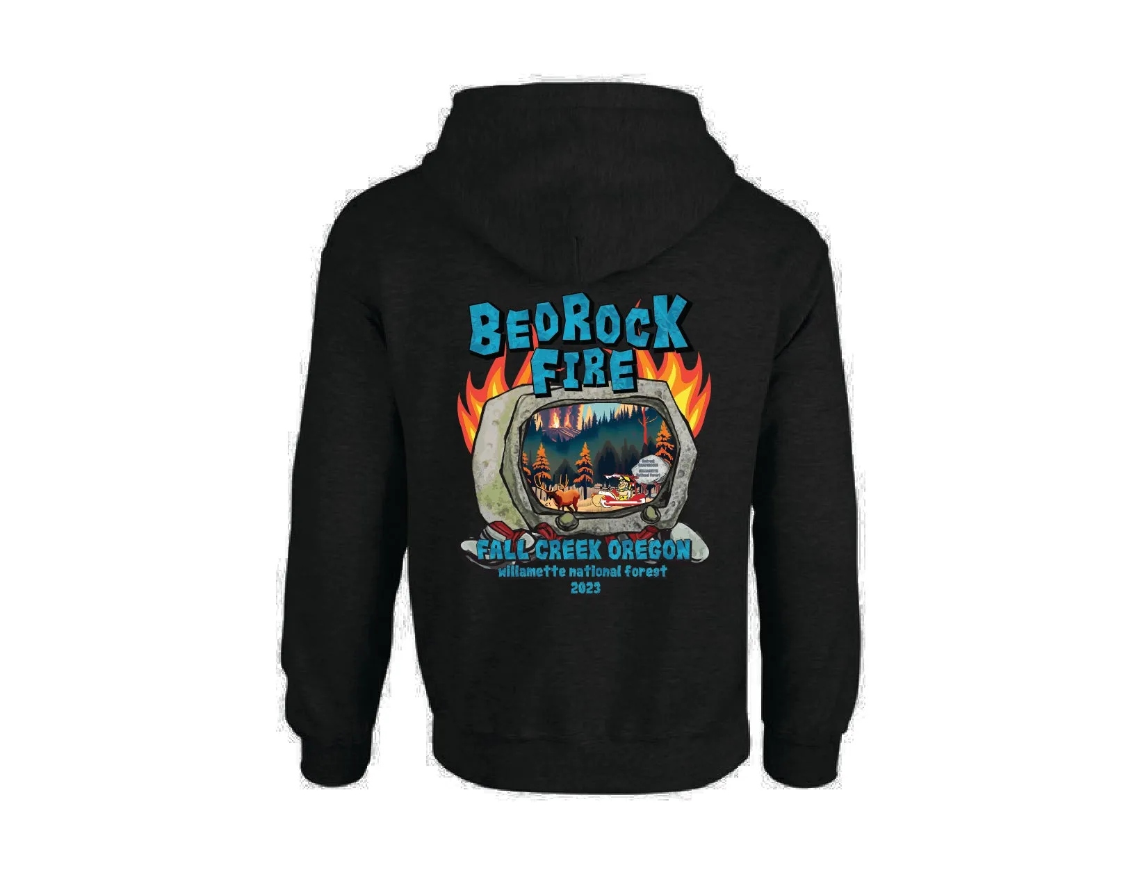 BEDROCK FIRE FIRE HOODIE