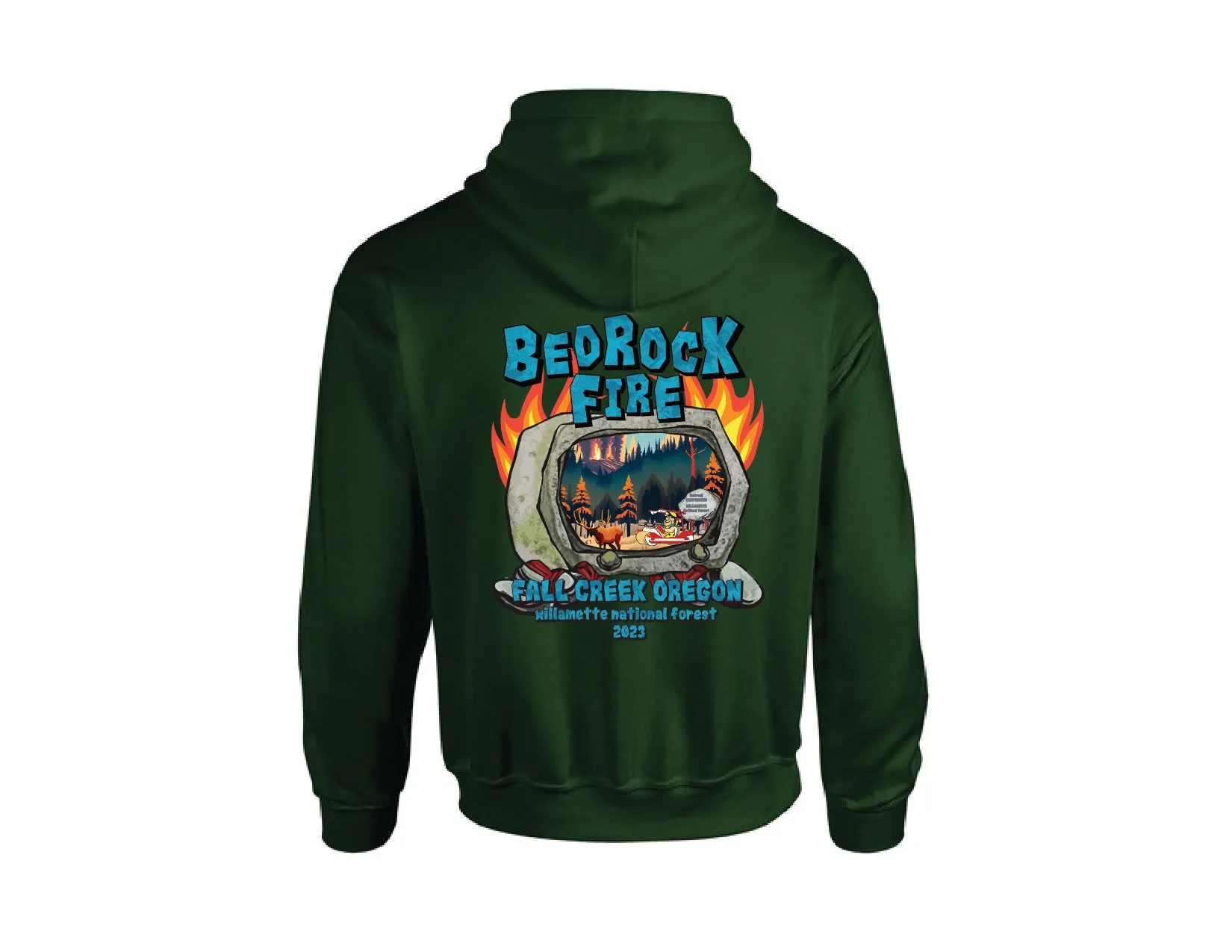 BEDROCK FIRE FIRE HOODIE