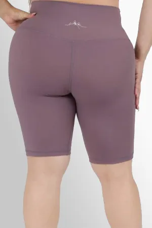 Biker Shorts - Smokey Mauve - Plus Size