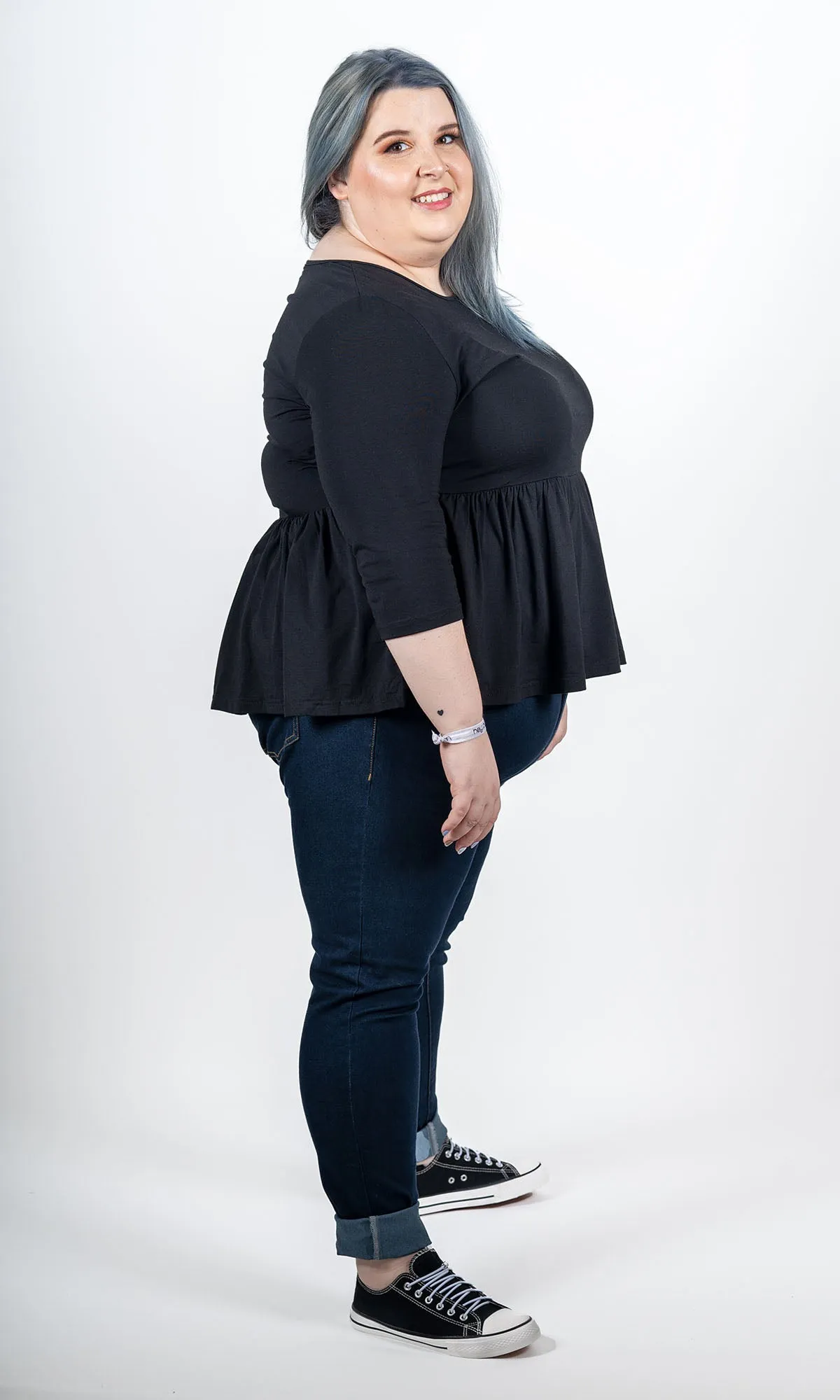 Black Babydoll Top