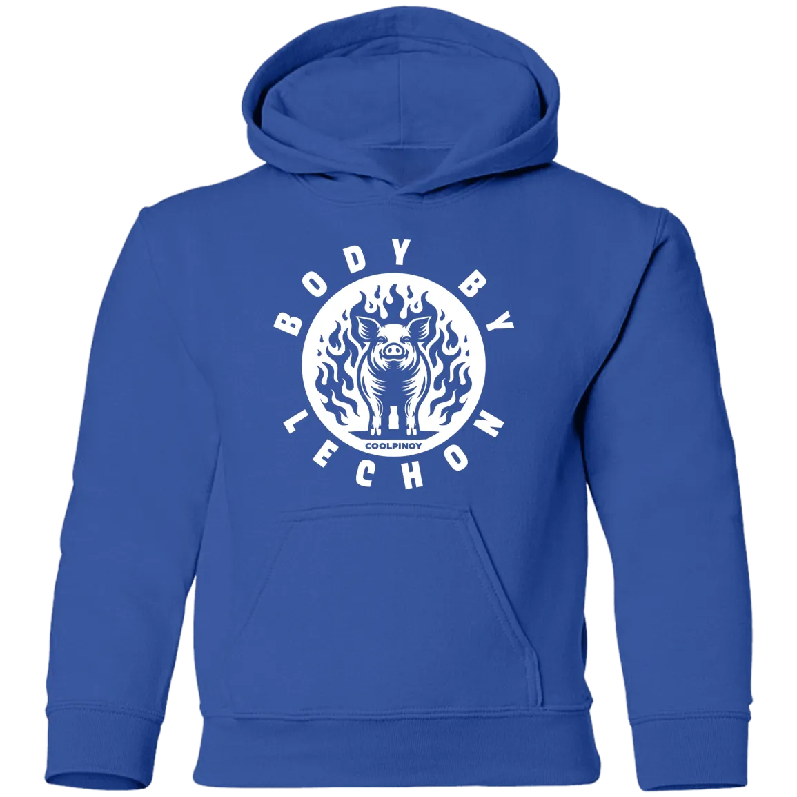 Body By Lechon Circle Youth Pullover Hoodie