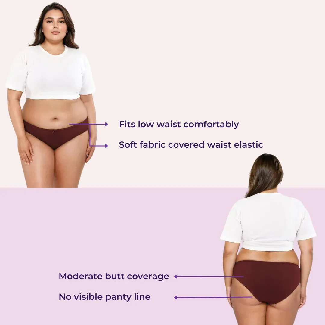 BrZee Bikinis For Curvy Women | Lightweight & Breathable | Moves With You | Pack Of 6