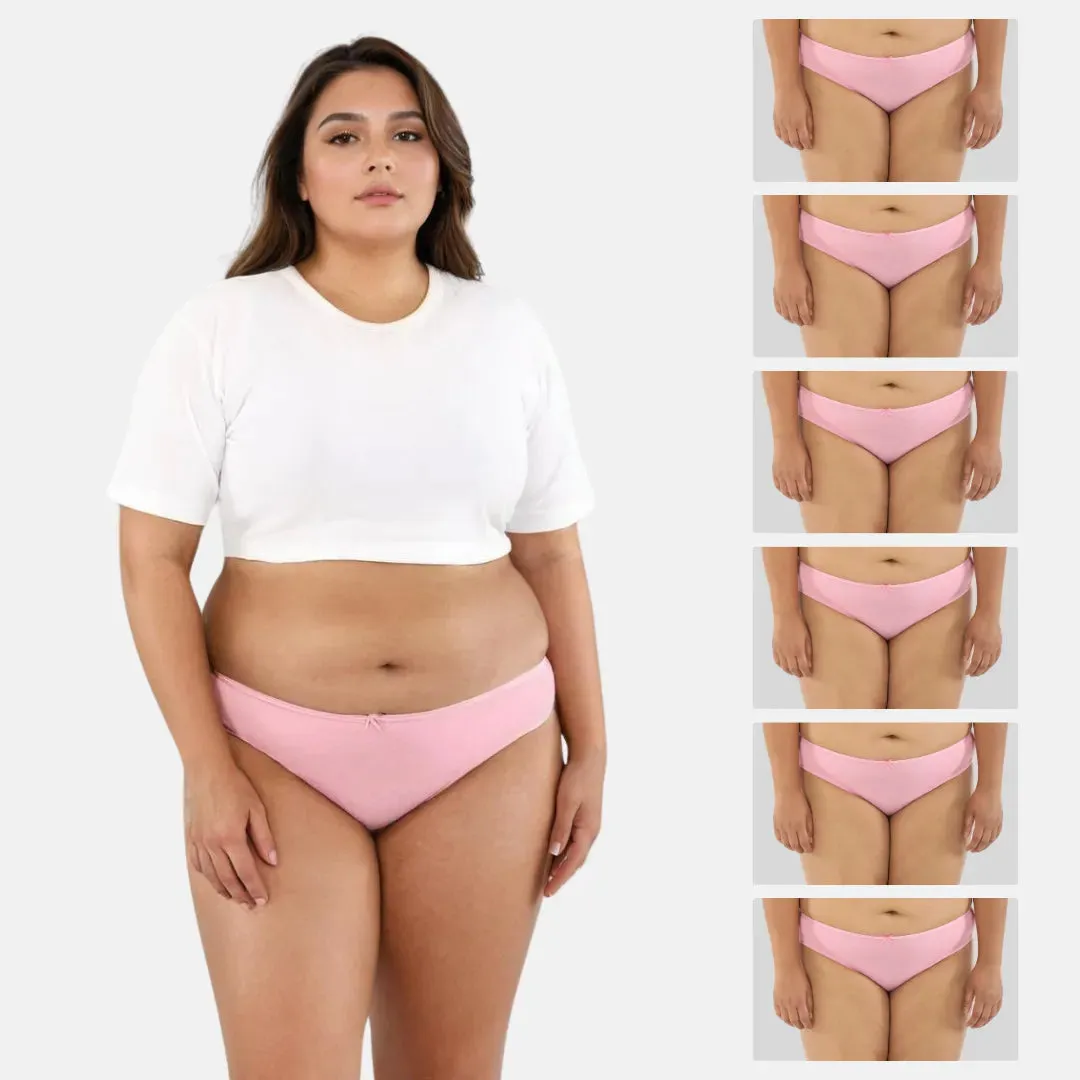 BrZee Bikinis For Curvy Women | Lightweight & Breathable | Moves With You | Pack Of 6