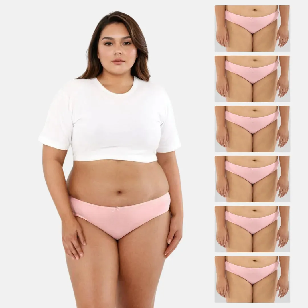 BrZee Bikinis For Curvy Women | Lightweight & Breathable | Moves With You | Pack Of 6