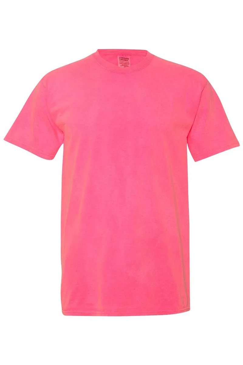 Bubble Preppy Blossom Santa Comfort Colors Adult Ring-Spun Cotton Tee