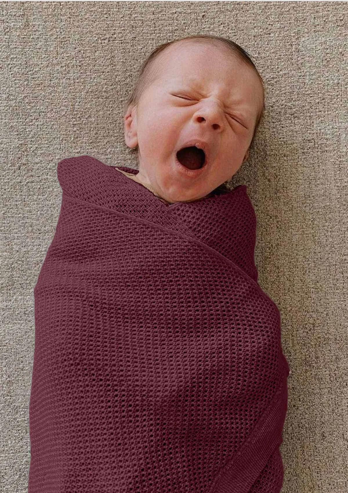 Burgundy Cocoon 
