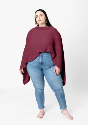 Burgundy Cocoon 
