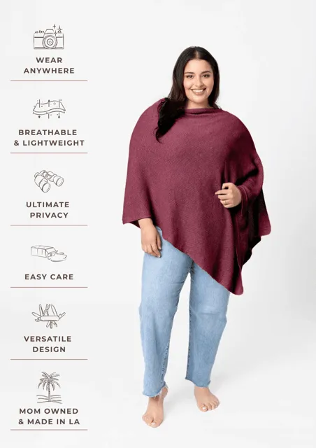 Burgundy Cocoon 