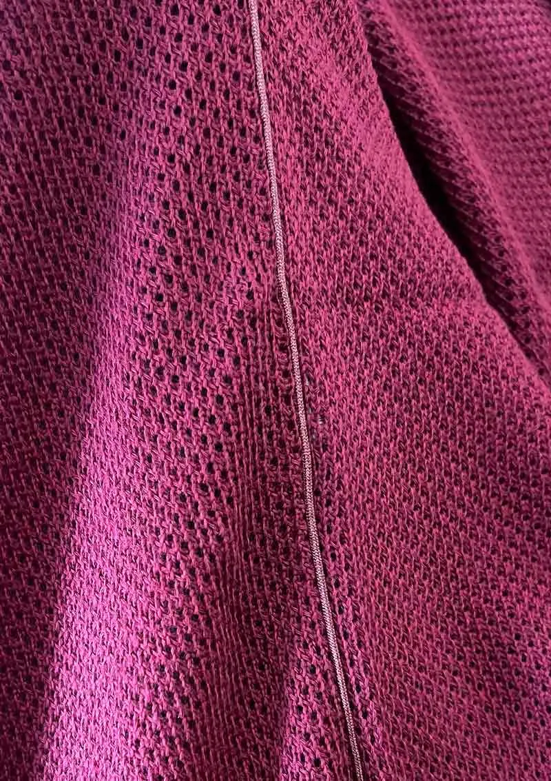 Burgundy Cocoon 