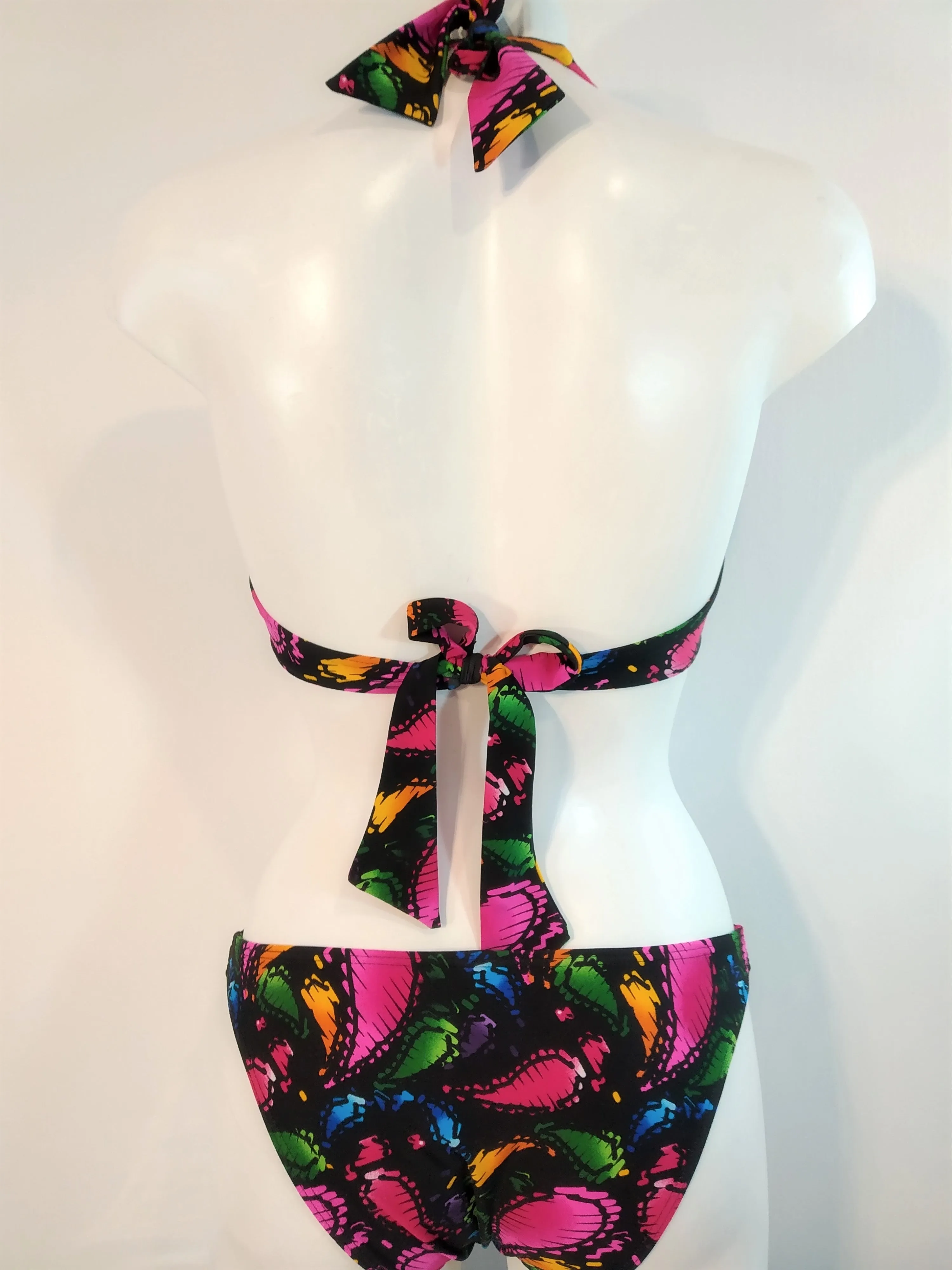 Butterfly Halter Bra cup D