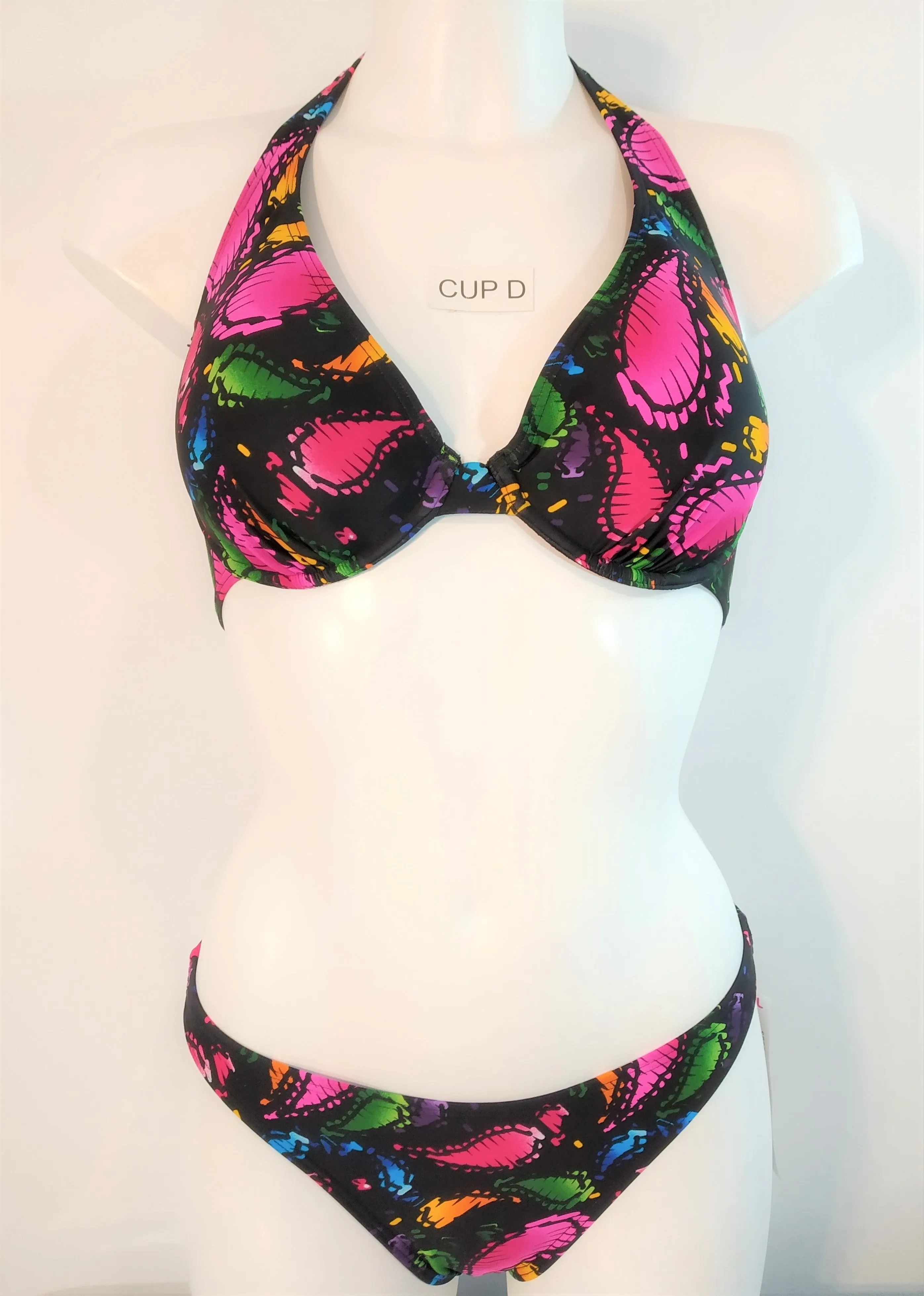 Butterfly Halter Bra cup D