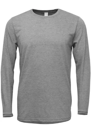 Christmas Tree Preppy Blossom Adult Soft-Tek Blend Long Sleeve Tee