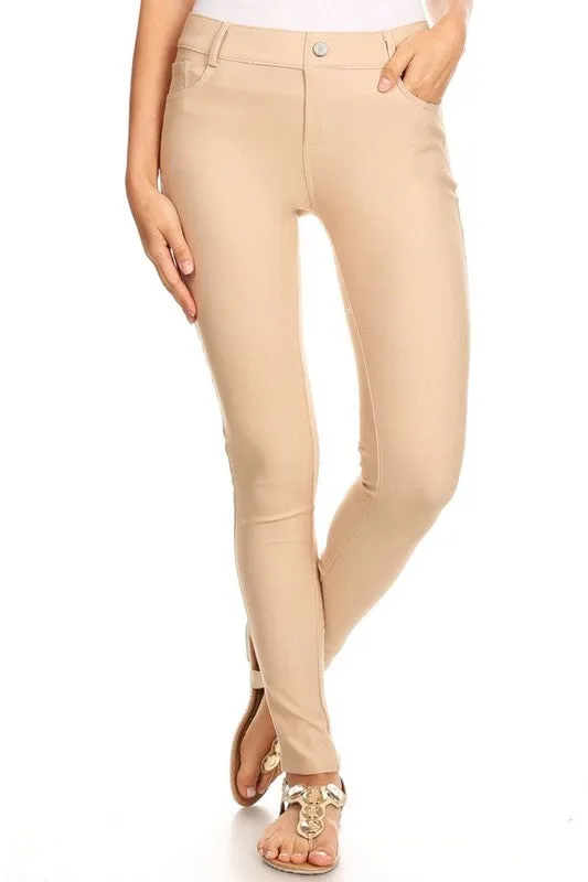 Classy Camel Jeggings