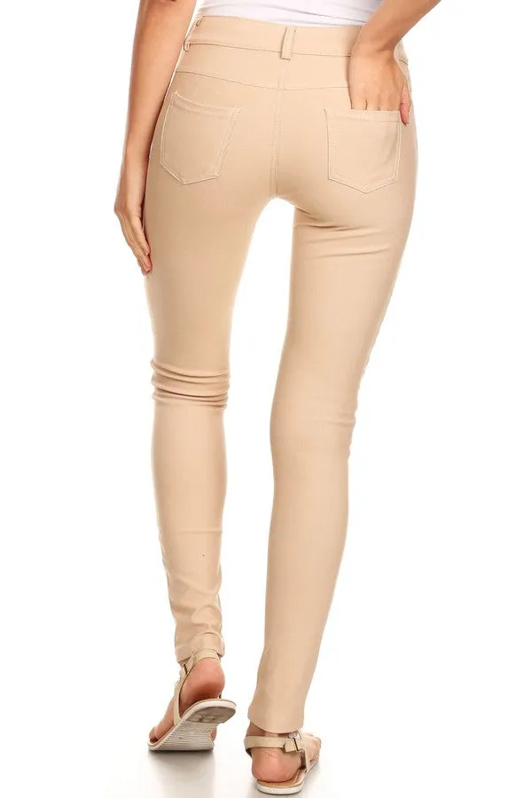 Classy Camel Jeggings