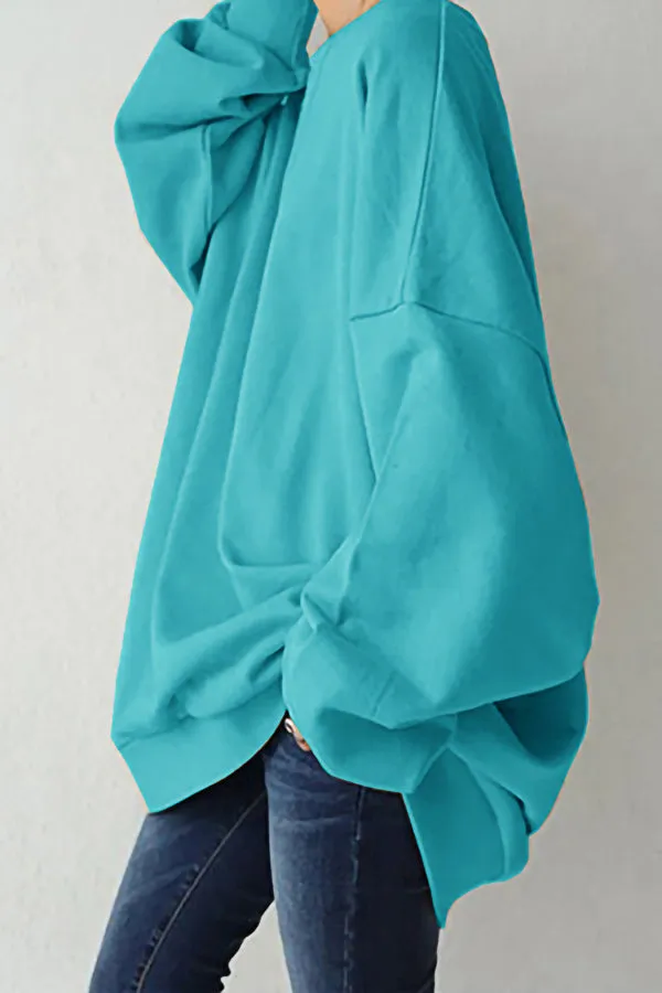 Cozy Cotton Round Neck Sweatshirt