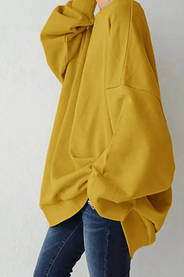 Cozy Cotton Round Neck Sweatshirt