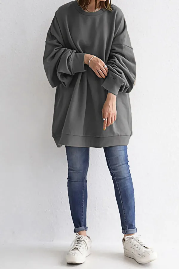 Cozy Cotton Round Neck Sweatshirt