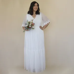 Curvy Chiffon dress #1313