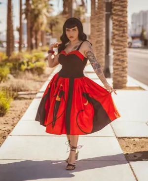 Custom Matador Border Print Dress