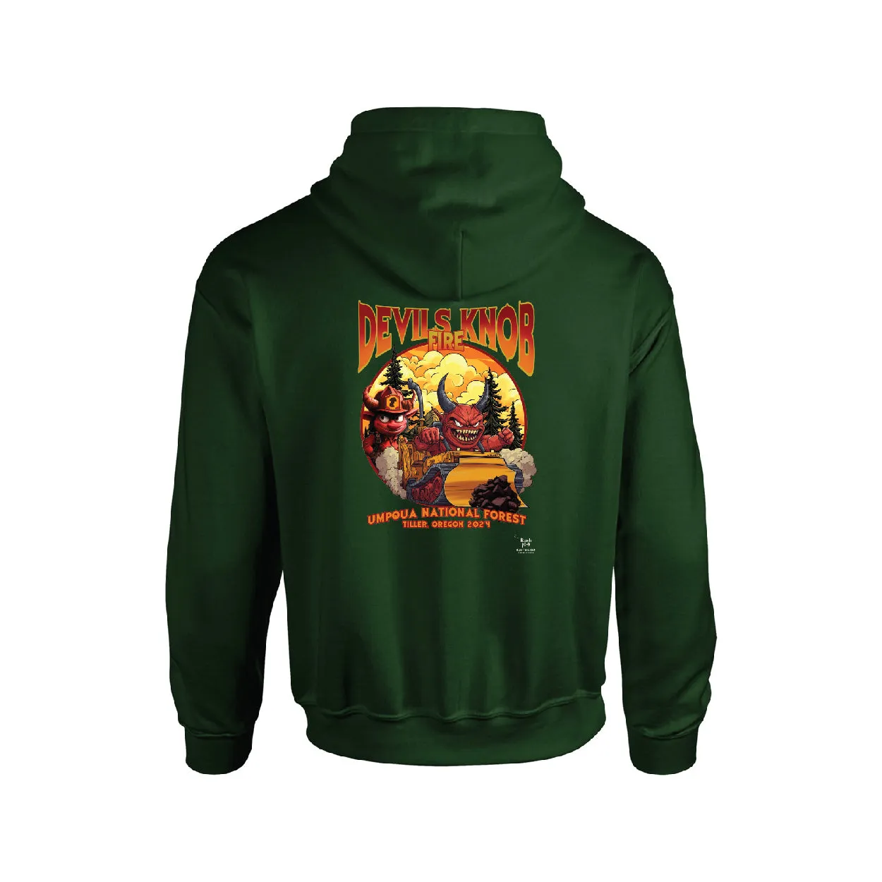 DEVIL'S KNOB FIRE HOODIE