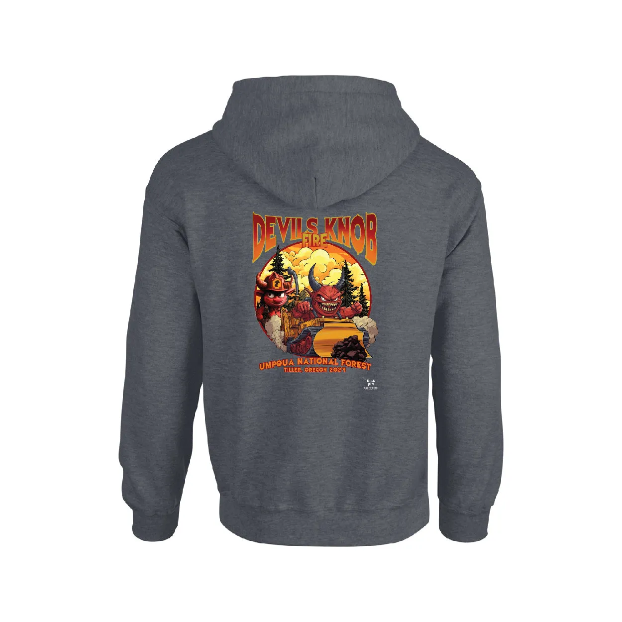 DEVIL'S KNOB FIRE HOODIE