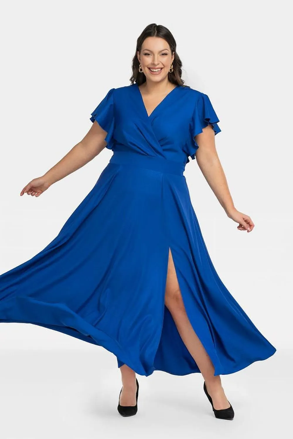 Elegance Redefined: The Aksena Dress - A Flared, Flawless Fit for Every Occasion