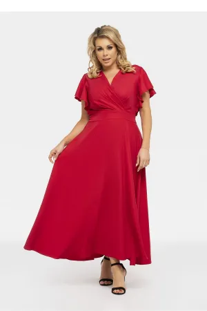 Elegance Redefined: The Aksena Dress - A Flared, Flawless Fit for Every Occasion