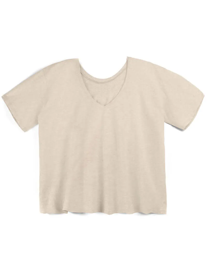 Everywhere Nursing & Maternity V-Neck Tee | The Neutrals