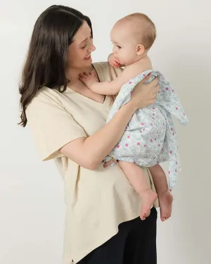 Everywhere Nursing & Maternity V-Neck Tee | The Neutrals