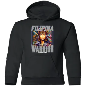 Filipina Warrior Beauty Youth Pullover Hoodie