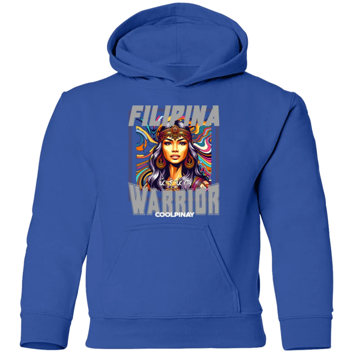 Filipina Warrior Beauty Youth Pullover Hoodie