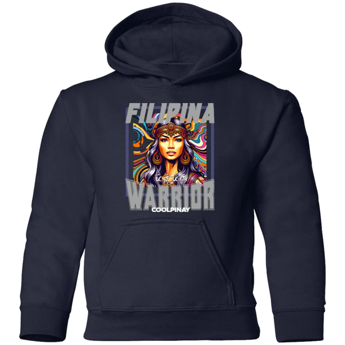Filipina Warrior Beauty Youth Pullover Hoodie