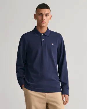 GANT Regular Shield Long Sleeve Pique Rugger