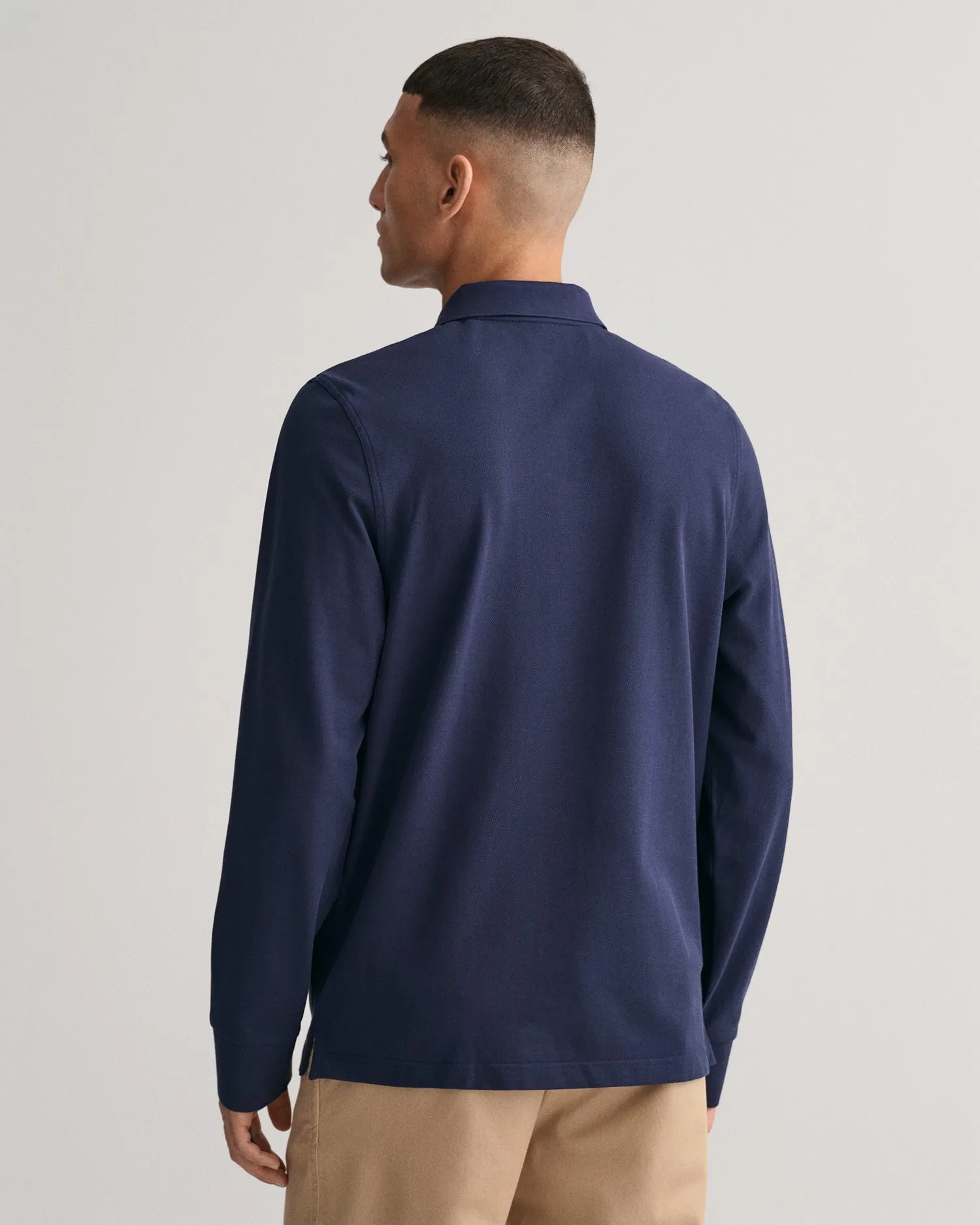 GANT Regular Shield Long Sleeve Pique Rugger