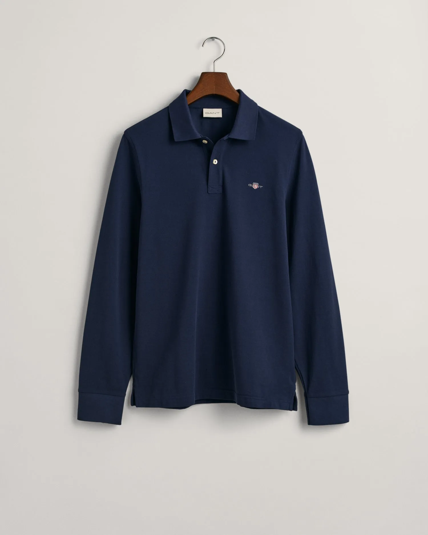 GANT Regular Shield Long Sleeve Pique Rugger