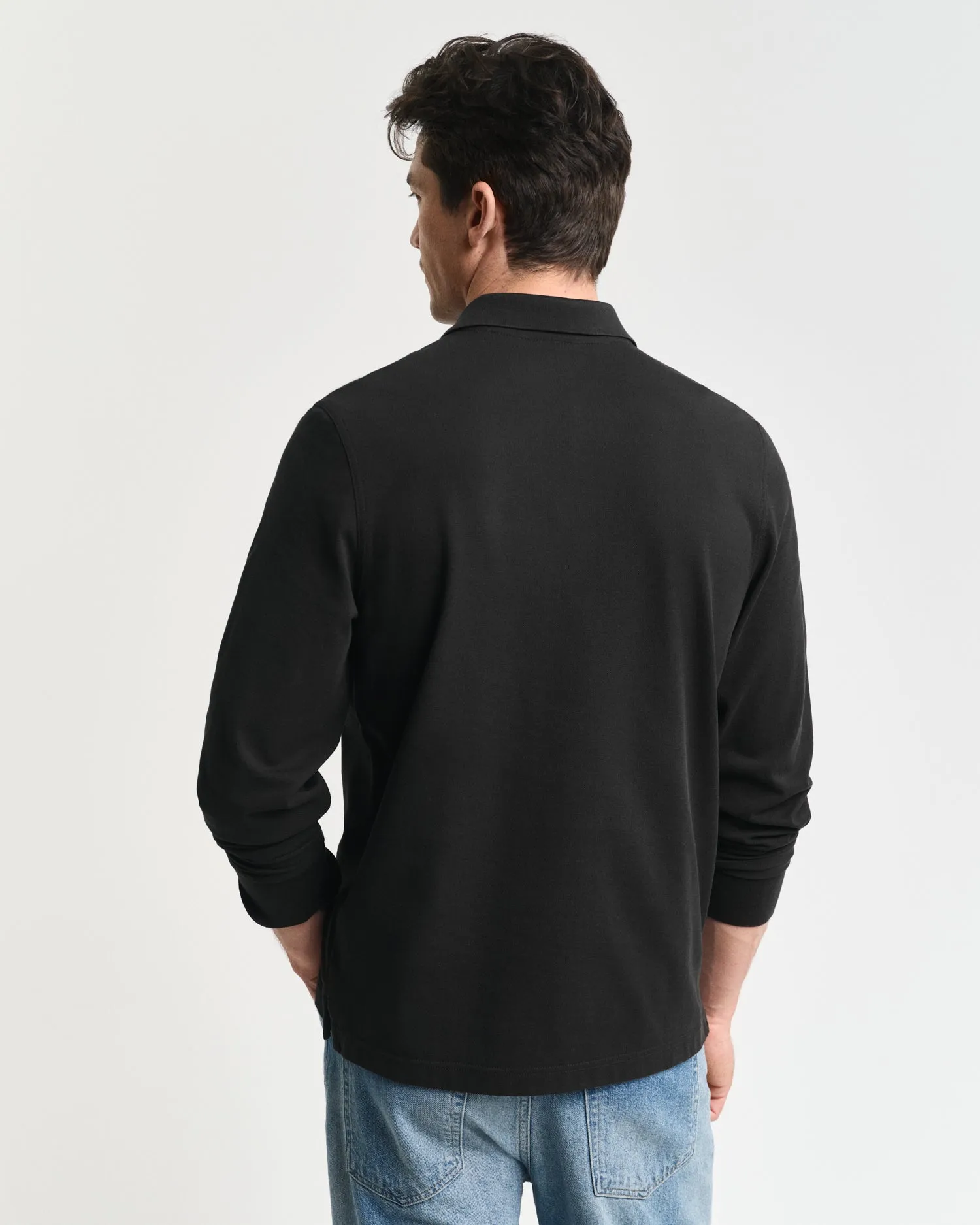 GANT Regular Shield Long Sleeve Pique Rugger
