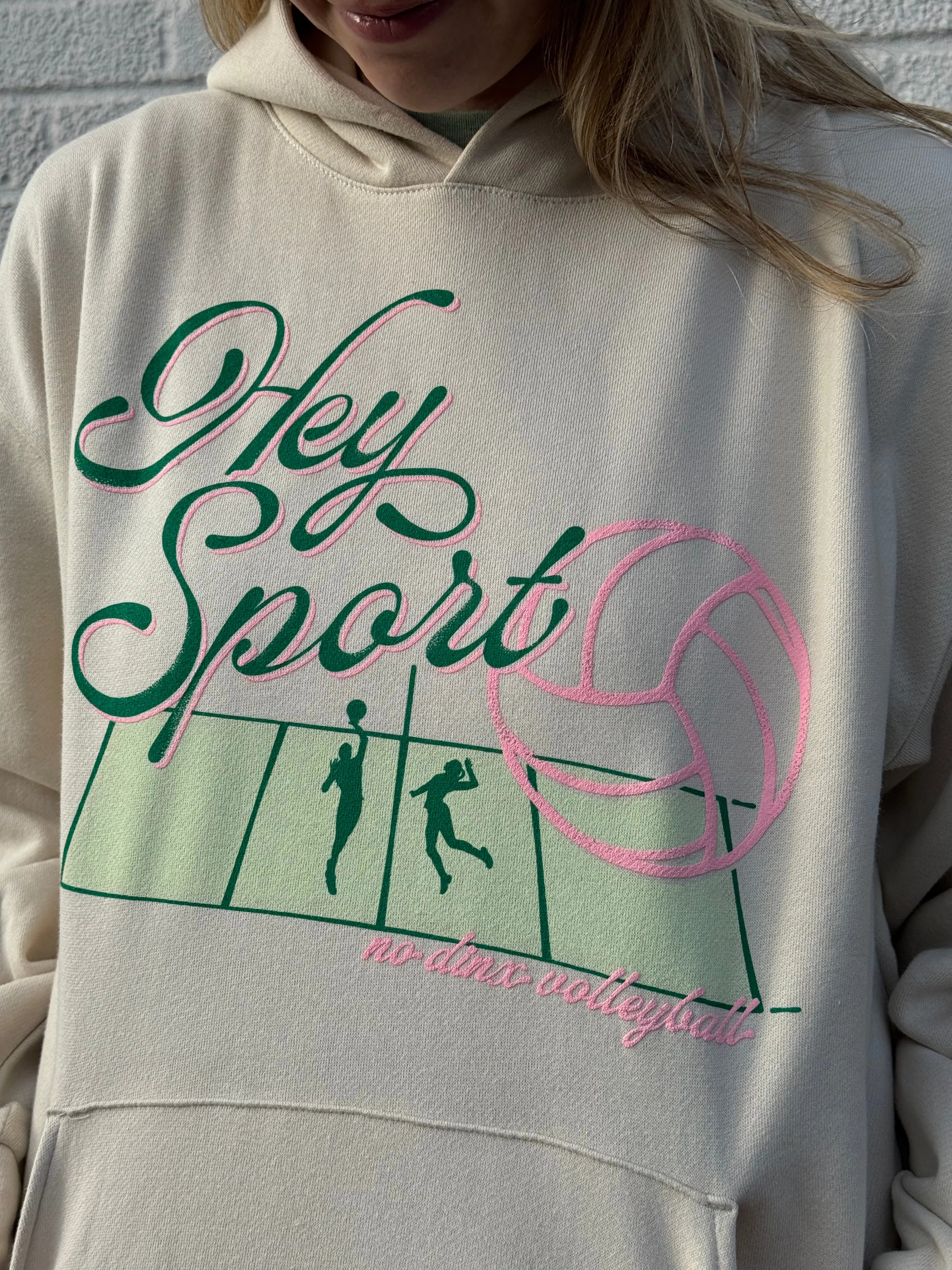 Hey Sport Hooded Sweatshirt