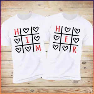 Him & Her Noughts and Crosses