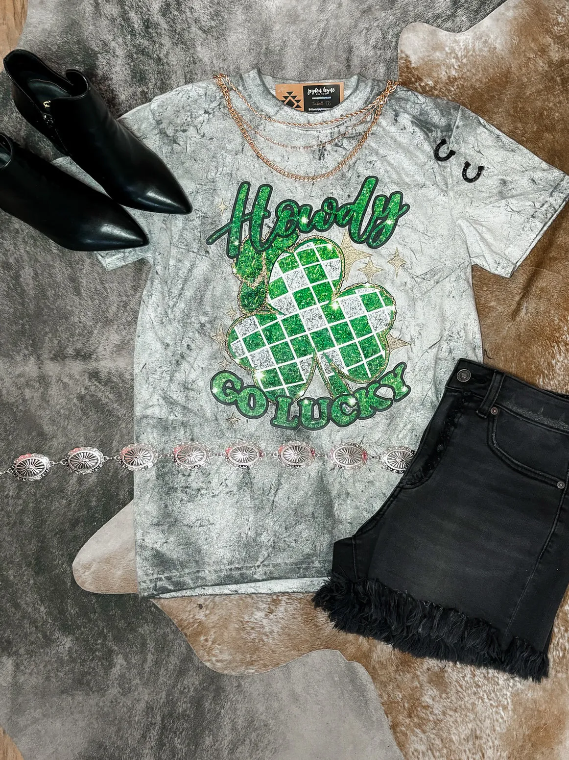 Howdy Go Lucky tee