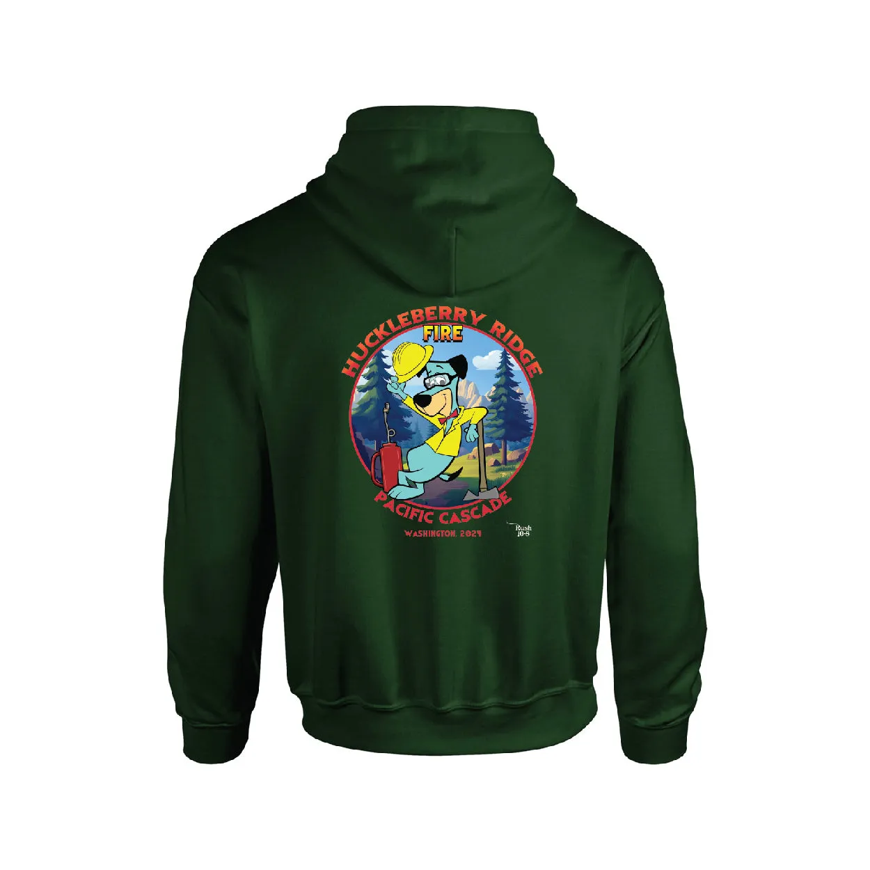 HUCKLEBERRY RIDGE FIRE HOODIE