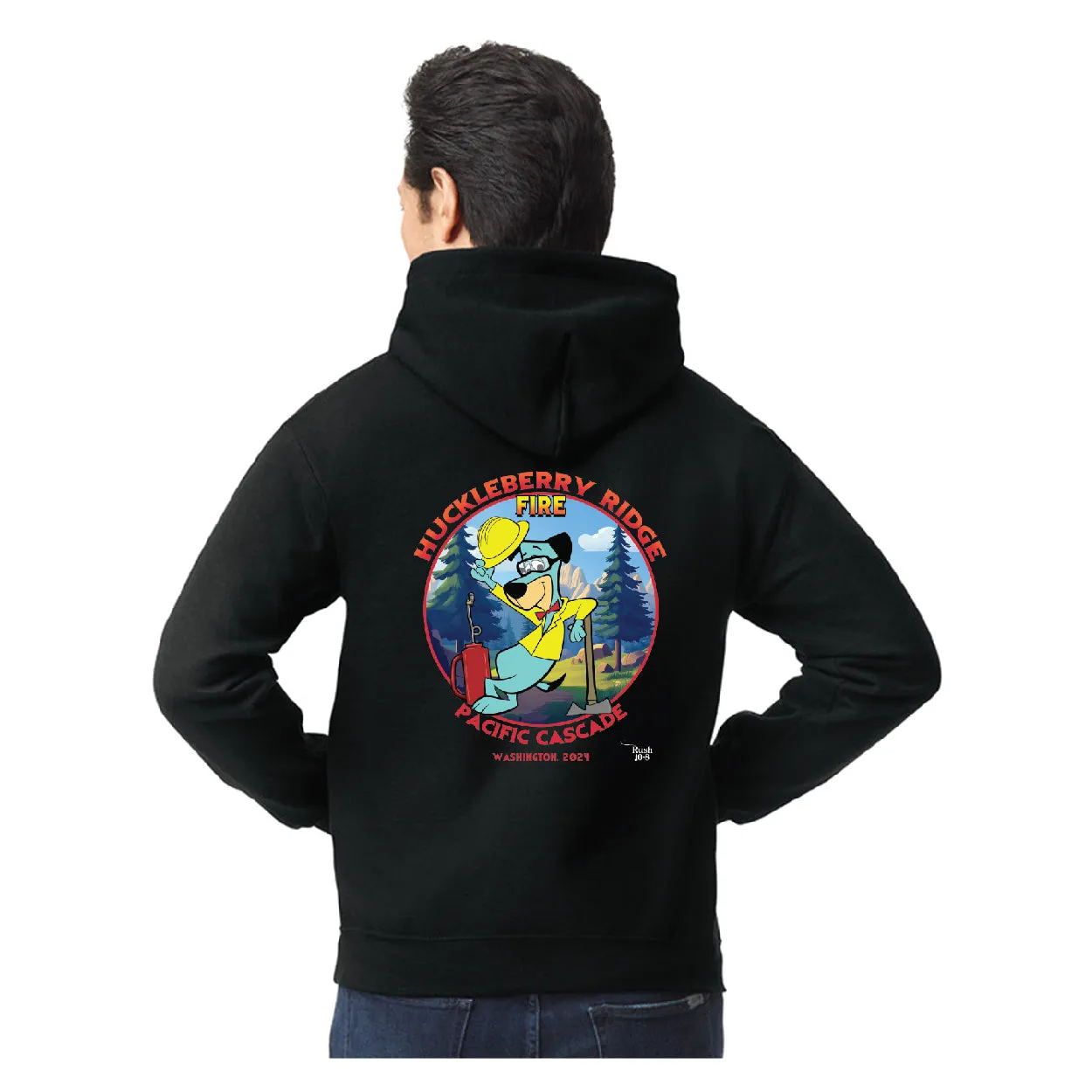 HUCKLEBERRY RIDGE FIRE HOODIE