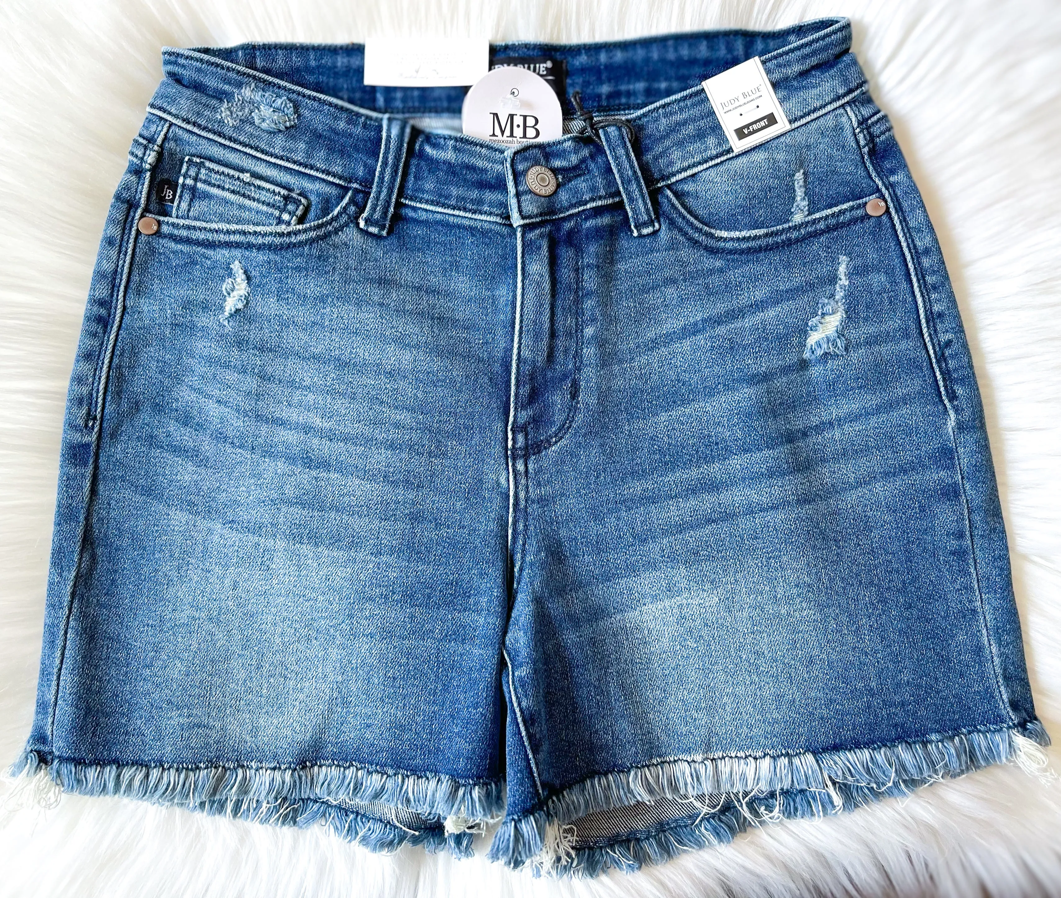 Judy Blue || Holly High Waist V-Front Shots